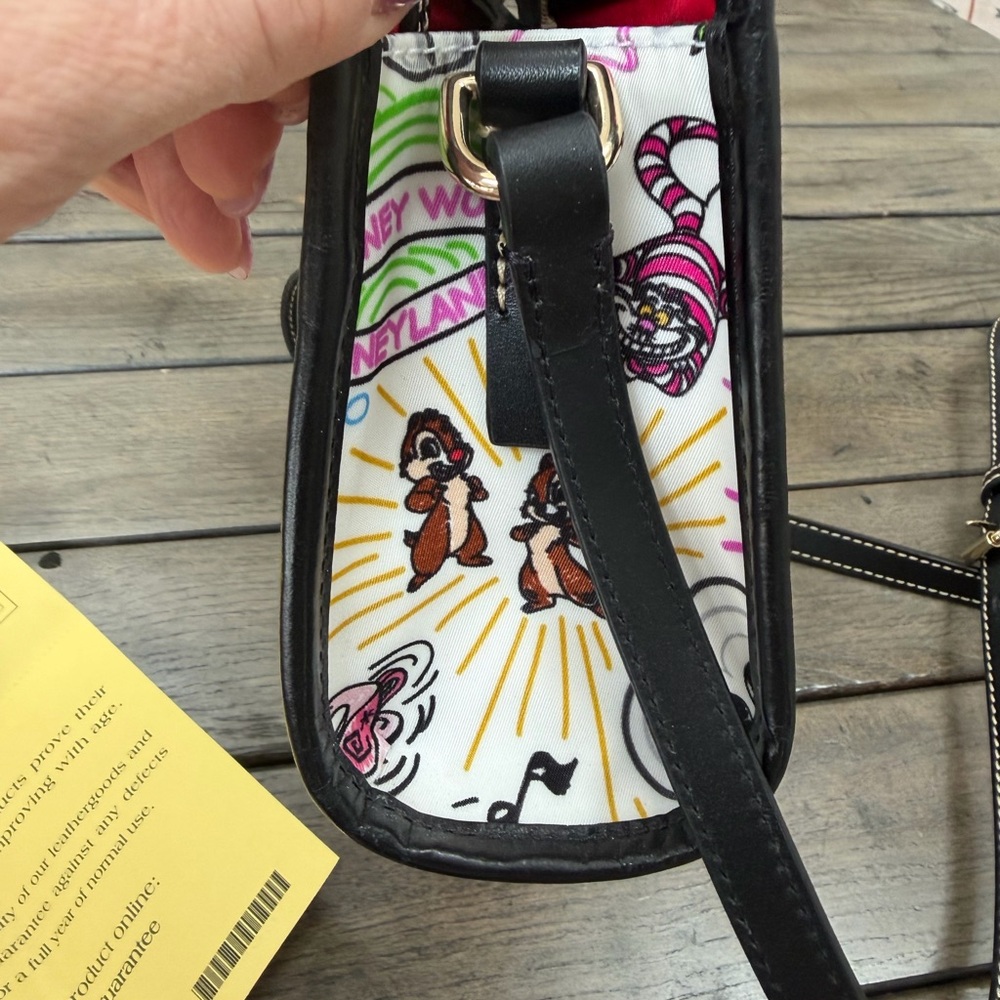 Dooney & Bourke Disney Crossbody Bag - Black and Multicolor NWOT - Picture 10 of 12